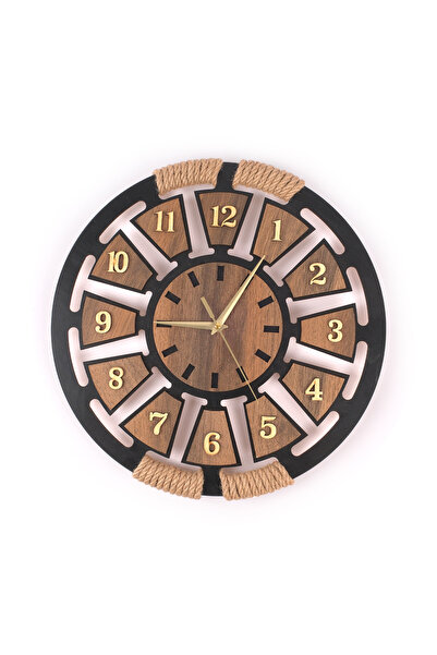 Pikas Wooden Decorative Wall Clock