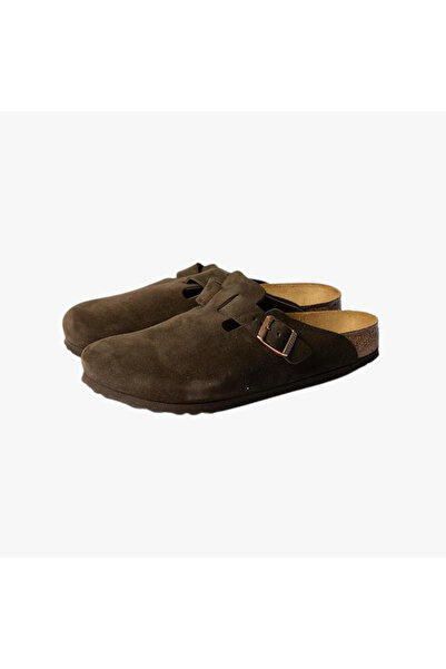 Birkenstock Boston Suede "Mocha"