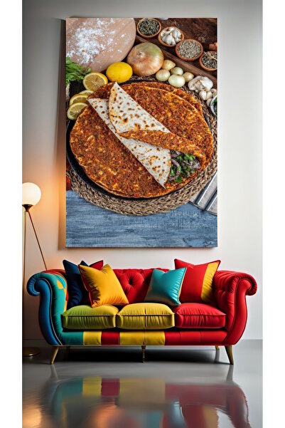 özkacar LAHMACUN Tablou pe pânză pentru decorarea casei, salonului, saloanelo...