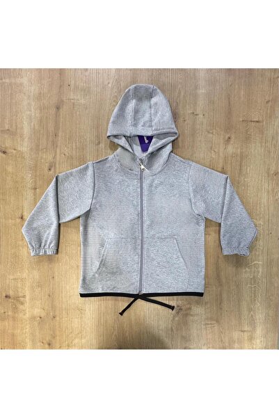 DEMOİSELLE سترة صوفية بسحاب للأطفال للجنسين