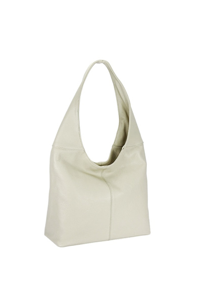 SOFILINE Geantă bej din piele naturală B-8924 127