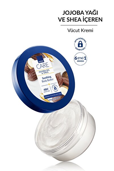 AVON Care Jojoba Yağı ve Shea İçeren Vücut Kremi 200ml