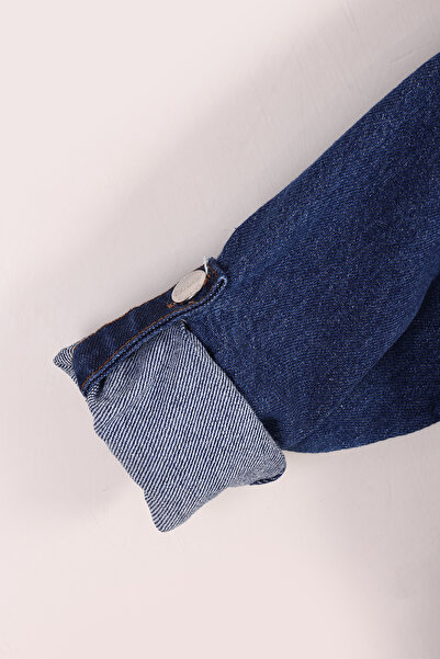 Pollito Τζιν με κουκούλα Παιδικό τζιν παλτό