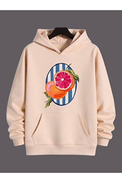 ArtYus Unisex Bărbați/Femei Culoare Grapefruit Special cu imprimeu Bumbac sup...