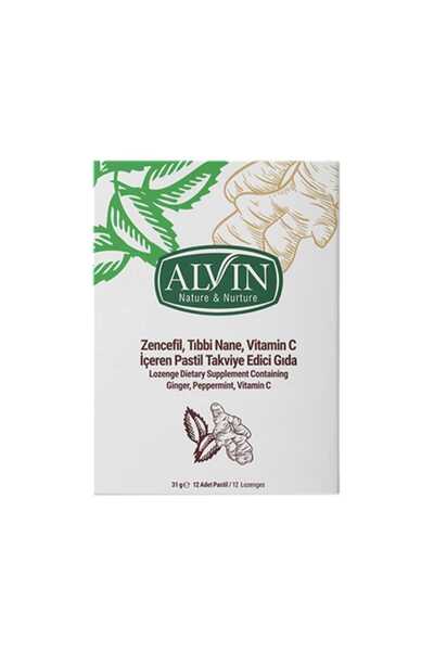Alvin Pastil | 24 Adet | Boğaz Rahatlatıcı &