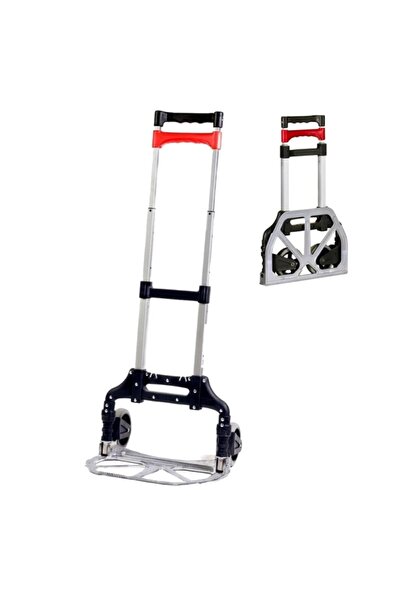 PROCART Cărucior pliabil, transport marfă, înălțime reglabilă, maxim 100 kg