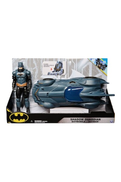 Batman Shadow Guardian Playset - Batmobile and Figure 30 cm