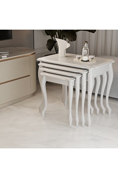 Nova Dizayn Gürgen Ağaç 1'İnci sınıf Lükens sehpa zigon