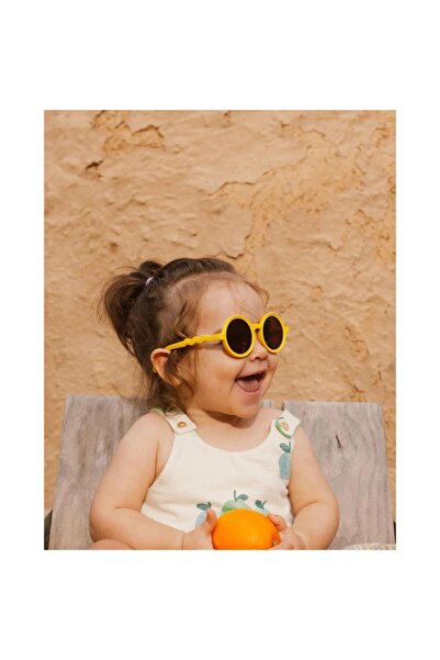 ToysAll Olivio&Co Classic Round Toddler Güneş Gözlüğü - Citrus Yellow