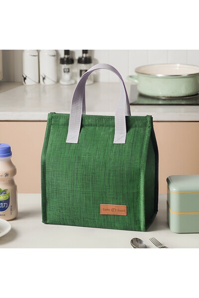 Flippy Bento Bag Flippy, Camping Cooler, Aluminum, 22.5x13x25.5 cm, 3.3 L, Green