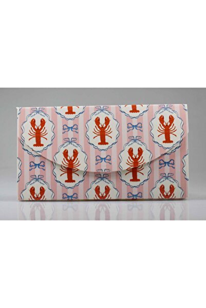 4nio Istakoz and Ribbon Patterned Letter Notebook