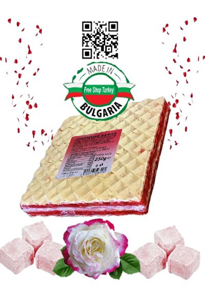 melodiya Gül Lokumlu Yumuşakcık Gofret 250 gr 10'lu