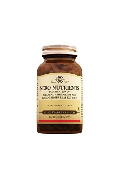 Solgar Nero Nutrients 30 Kapsül