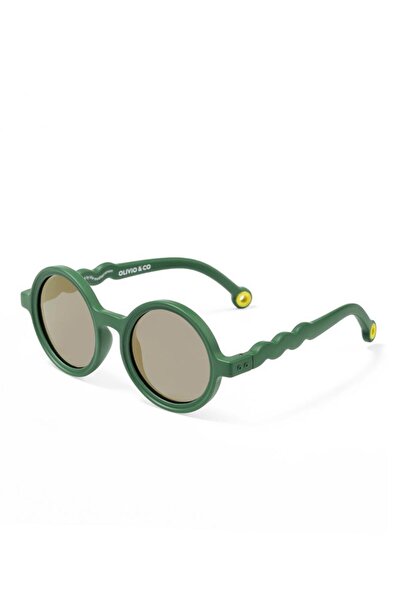 ToysAll Olivio&Co Classic Round Toddler Güneş Gözlüğü - Cactus Green