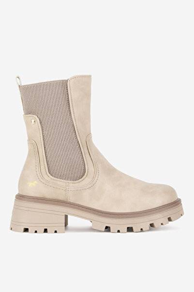 Mustang γυναικεία μπότα 5905588864165 Μπεζ