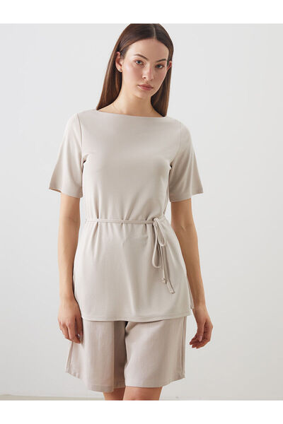 LC Waikiki Tricou pentru damă, cu decolteu în formă de caiac