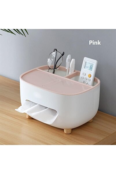 Flippy Napkin Holder – Multifunctional Box, Minimalist Design, ABS, Personal Item Holder, 21x12x12