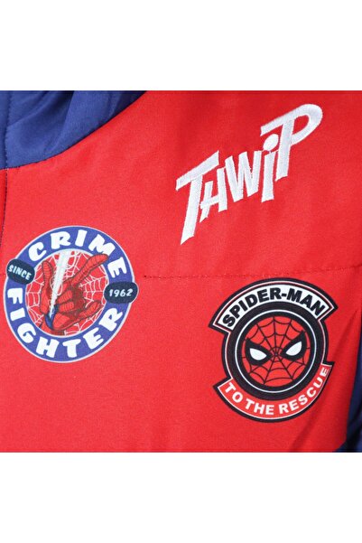 SPIDERMAN Children's jacket, blue/red, cocolino interior,