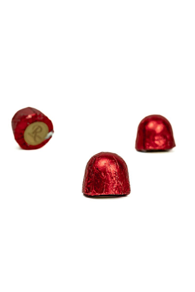 Roma شوكولاتة سائبة - قبة - حمراء - شوكولاتة حليب غنية - متعة احتفالية - 5 كجم