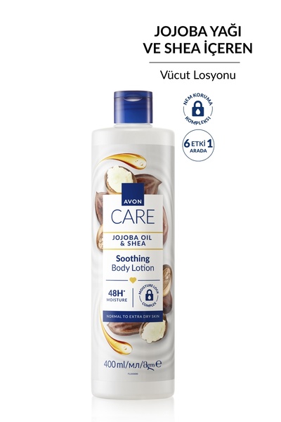 AVON Care Jojoba Yağı ve Shea İçeren Vücut Losyonu 400ml