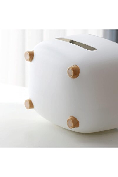 Flippy Napkin Holder, Flippy, Multifunctional Box, Minimalist Design, ABS, 21x12x12 cm, Gray