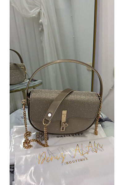 DENİZ Tasarım Simli Modern Çanta