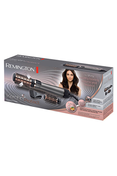 Remington Keratin Protect AS8810 Drying and Styling Brush, 1000W, Ceramic Coating, Cool Shot, Gray