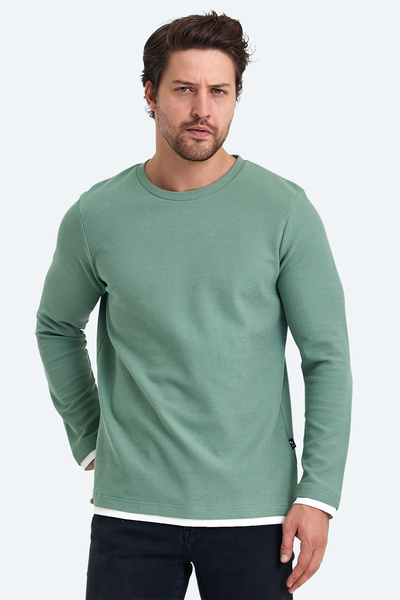 The Crow BRUCE WILLIS Hanorac kaki pentru bărbați