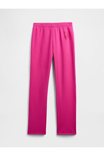 GAP Kadın Pembe Logo Pull-On Slim Eşofman Altı