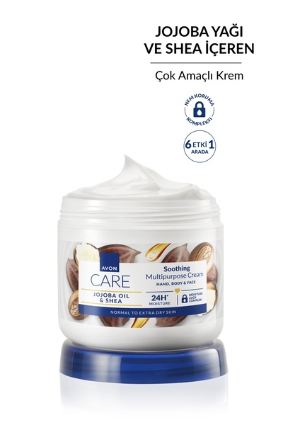 AVON Care Jojoba Yağı ve Shea İçeren Çok Amaçlı Krem 400ml