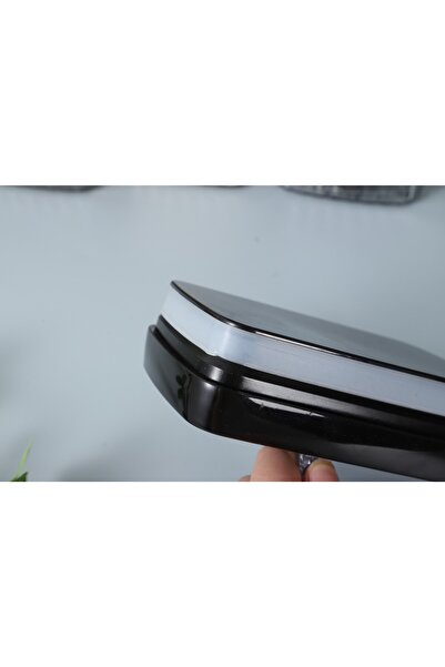 Flippy Set of 4 Plastic Airtight Containers, Wavy Texture, 4 x 3.3 L, Transparent