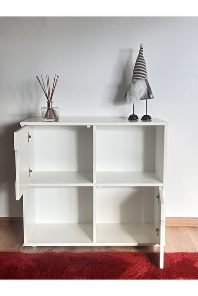 LUNA HOME Lüttenhütt chest of drawers »Robin« made of white MDF, 80 cm wide