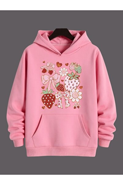 ArtYus Unisex Bărbați/Femei Panglică cu căpșuni Colorată Specială cu imprimeu...