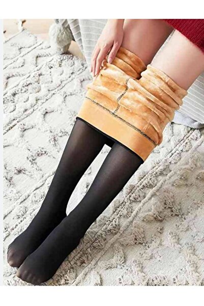 GLAMSI Thermal tights with plush interior – comfort and style