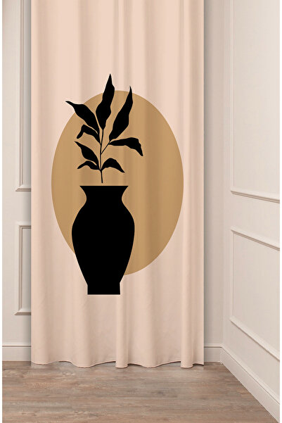 GREENDECOR ستارة خلفية أنيقة بتصميم خاص مطبوعة رقميًا (ذات جناح واحد) بنمط بو...