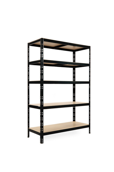 Handlekraft Raft metalic universal pentru depozitare, 5 rafturi MDF, 200x120x...