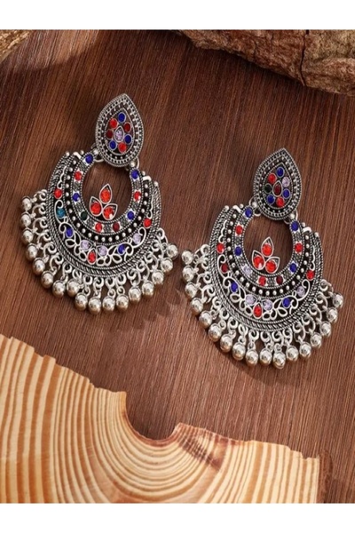 Alyas Aksesuar Etnik Tarz Püskül Küpeler