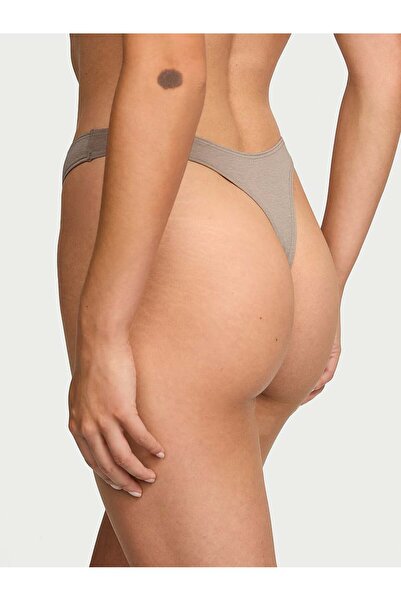 Victoria's Secret Esnek Pamuklu Derin Bacak Kesim Scoop Tanga