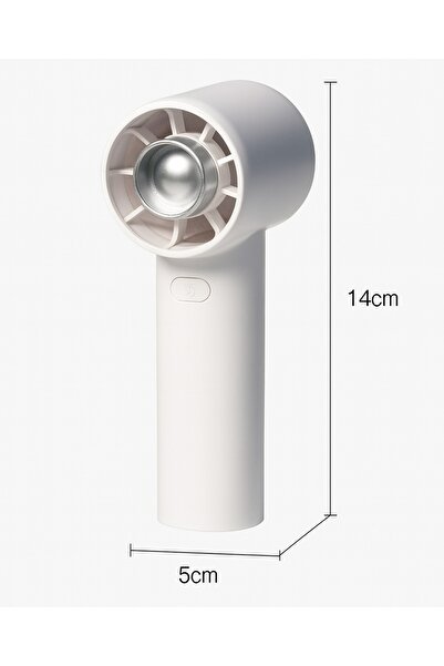 Biki مروحة فحم محمولة 5 واط مقاس 14×5 سم