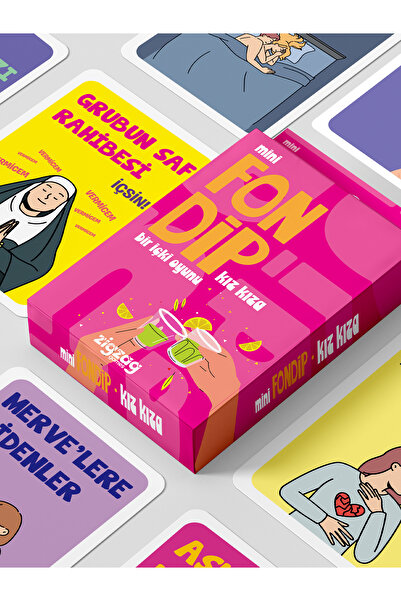 Zigzag Fondip Mini Kız Kıza | Eğlencenin ve Cesaretin Zirvesi | Doyasıya eğlenmek için hazır mısın?