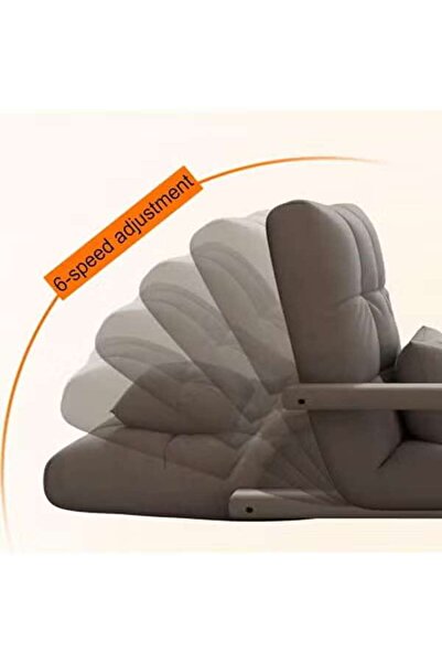 AGD Modern Comfortable Folding Sofa for Living Room (Brown)