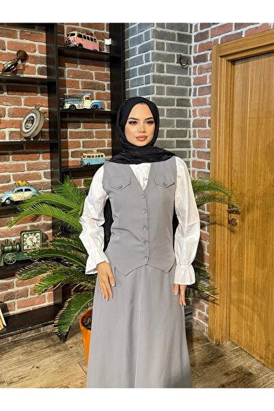 Moda Krash Double Seasonal Linda Vest Skirt Set