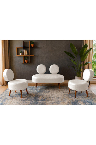 Azra Mobilya Dünya Modern Deri Koltuk Takımı | Şıklık ve Konforun Buluşması |...