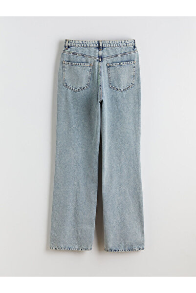 LC Waikiki Indigo Wideleg Women's Jean Pants