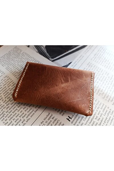 Mahfuz All Handcrafted Genuine Leather Minimalist Wallet Card Holder (11X6.5Cm) Xx19
