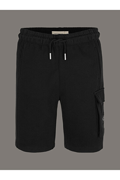 Calvin Klein Boy's Badge Jogger Cargo Shorts