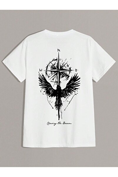 ACTIVE MODA - Men's Cotton Tshirt Printed Oversize