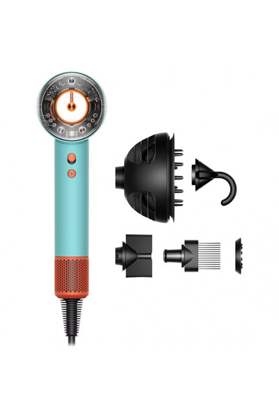 DYSON Uscător de păr Supersonic Nural HD16 CePa/Tz, 1600W, ioni negativi, pro...