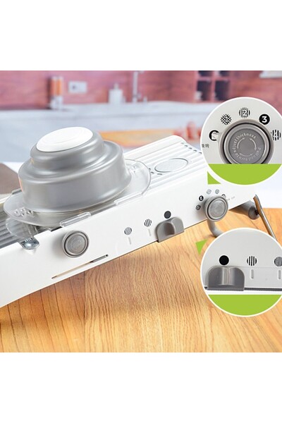 Flippy Χειροκίνητος κόφτης, Flippy, Εύχρηστος, Ανοξείδωτο Ατσάλι, Αξεσουάρ Κουζίνας, 39 x 11,5 x 12,5 cm Λευκό