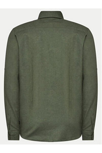 Indicode Ανδρικό Πουκάμισο INGlobe 20-315 Πράσινο